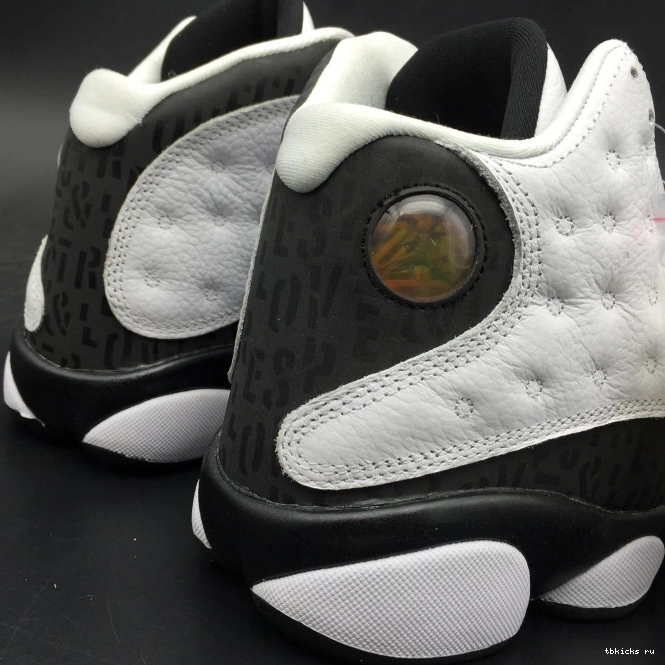 Rep TB 13 mens white  RETRO AIR AND SNGL DAY RESPECT